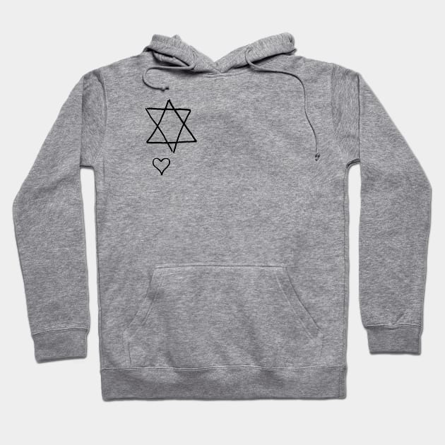 And... You're Jewish <3 Hoodie by oBaby Driver's Bazaar